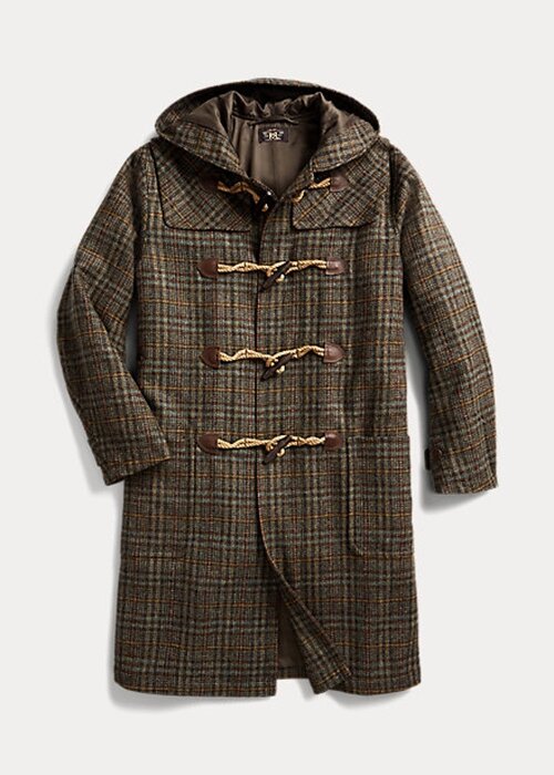 Multicolor Women’s Ralph Lauren Plaid Wool Duffel Coats Multicolor Women’s Ralph Lauren Plaid Wool Duffel Coats