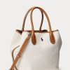 Natural/Navy Women’s Ralph Lauren Reversible Canvas Medium Bellport Tote Bags Natural/Navy Women’s Ralph Lauren Reversible Canvas Medium Bellport Tote Bags