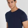 Navy Men’s Ralph Lauren 2 Pack Essential Crew Neck T Shirts