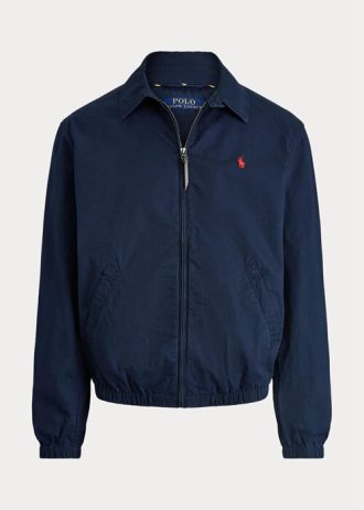 Navy Men’s Ralph Lauren Bayport Poplin Jackets Navy Men’s Ralph Lauren Bayport Poplin Jackets