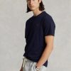 Navy Men’s Ralph Lauren Classic Fit Jersey Crewneck T Shirts Navy Men’s Ralph Lauren Classic Fit Jersey Crewneck T Shirts