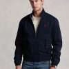 Navy Men’s Ralph Lauren Cotton Twill Jackets Navy Men’s Ralph Lauren Cotton Twill Jackets