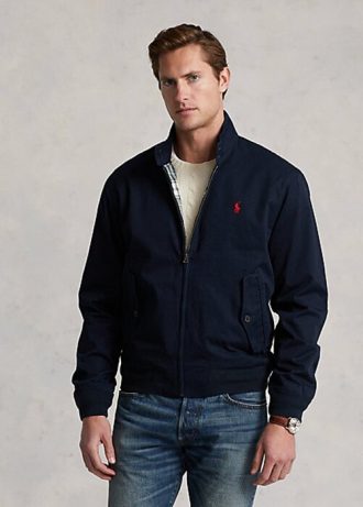 Navy Men’s Ralph Lauren Cotton Twill Jackets Navy Men’s Ralph Lauren Cotton Twill Jackets
