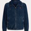 Navy Men’s Ralph Lauren Denim Hooded Jackets