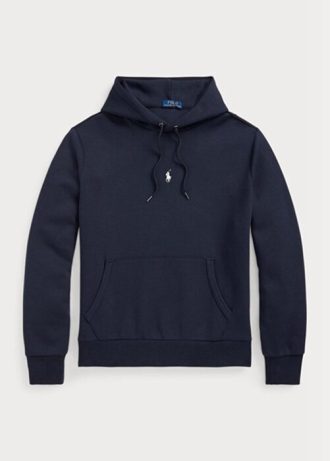 Navy Men’s Ralph Lauren Double-knit Hoodie Navy Men’s Ralph Lauren Double-knit Hoodie