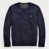Navy Men’s Ralph Lauren Double-knit Pullover   Sweatshirt