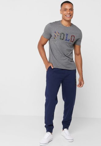 Navy Men’s Ralph Lauren Drawstring Cuffed Sweatpants