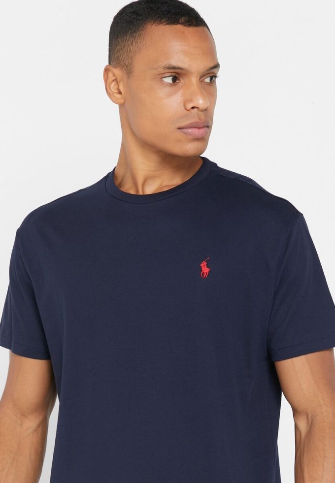 Navy Men’s Ralph Lauren Essential Crew Neck T Shirts Navy Men’s Ralph Lauren Essential Crew Neck T Shirts