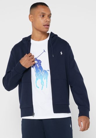 Navy Men’s Ralph Lauren Essential Hoodie Navy Men’s Ralph Lauren Essential Hoodie