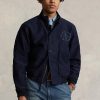 Navy Men’s Ralph Lauren Graphic Deck Jackets