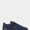 Navy Men’s Ralph Lauren Heritage Court II Suede Sneakers Navy Men’s Ralph Lauren Heritage Court II Suede Sneakers
