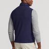 Navy Men’s Ralph Lauren Hybrid Mockneck Vest