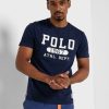 Navy Men’s Ralph Lauren Logo Crew Neck T Shirts Navy Men’s Ralph Lauren Logo Crew Neck T Shirts
