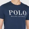 Navy Men’s Ralph Lauren Logo Crew Neck T Shirts