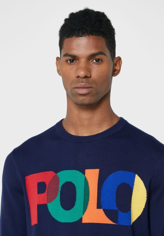 Navy Men’s Ralph Lauren Logo Sweatshirt