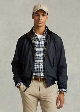 Navy Men’s Ralph Lauren Oilcloth Jackets