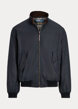 Navy Men’s Ralph Lauren Oilcloth Jackets