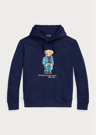 Navy Men’s Ralph Lauren Polo Bear Fleece Hoodie Navy Men’s Ralph Lauren Polo Bear Fleece Hoodie