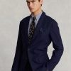Navy Men’s Ralph Lauren Polo Soft Linen Suit Blazers