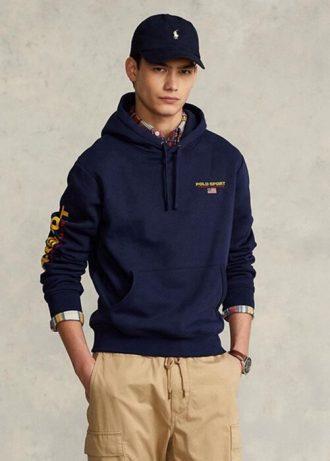 Navy Men’s Ralph Lauren Polo Sport Fleece Hoodie