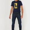 Navy Men’s Ralph Lauren Printed Crew Neck T Shirts