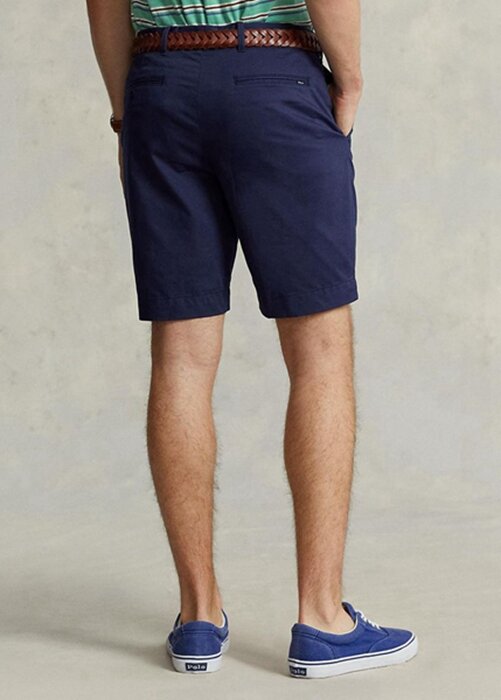Navy Men’s Ralph Lauren Tailored Fit Stretch Twill Shorts Navy Men’s Ralph Lauren Tailored Fit Stretch Twill Shorts