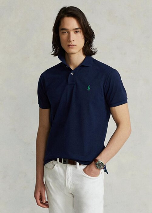 Navy Men’s Ralph Lauren The Earth Polo Shirts Navy Men’s Ralph Lauren The Earth Polo Shirts