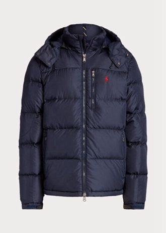 Navy Men’s Ralph Lauren Water-Repellent Down Jackets Navy Men’s Ralph Lauren Water-Repellent Down Jackets