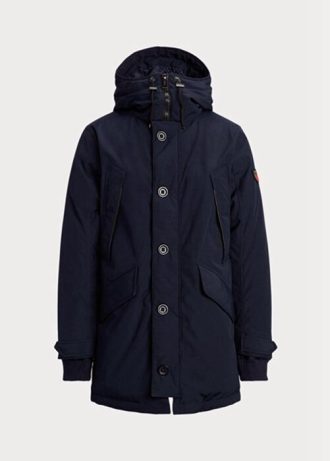 Navy Men’s Ralph Lauren Water-repellent Down Parka Jackets Navy Men’s Ralph Lauren Water-repellent Down Parka Jackets