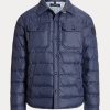 Navy Men’s Ralph Lauren Water-Repellent Jackets