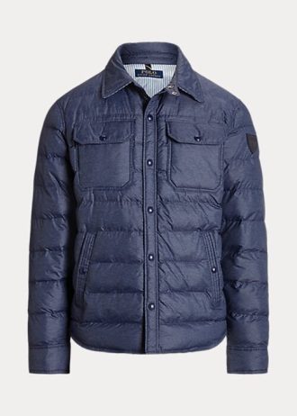 Navy Men’s Ralph Lauren Water-Repellent Jackets Navy Men’s Ralph Lauren Water-Repellent Jackets