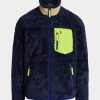 Navy Multicolor Men’s Ralph Lauren Wind-blocking Hybrid   Jackets