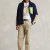 Navy Multicolor Men’s Ralph Lauren Wind-blocking Hybrid   Jackets
