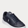 Navy / White Men’s Ralph Lauren Heritage Court II Leather Sneakers Navy / White Men’s Ralph Lauren Heritage Court II Leather Sneakers