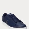 Navy / White Men’s Ralph Lauren Wilton Leather Sneakers Navy / White Men’s Ralph Lauren Wilton Leather Sneakers