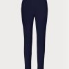 Navy Women’s Ralph Lauren Annie Stretch Wool Skinnys  Pants