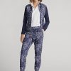 Navy Women’s Ralph Lauren Bandana-Print Jogger Pants