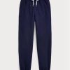 Navy Women’s Ralph Lauren Fleece Athletics   Pants