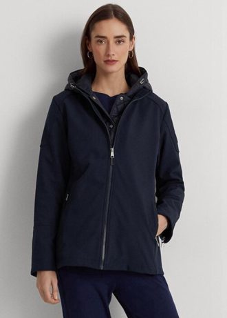 Navy Women’s Ralph Lauren Hooded   Jackets