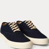 Navy Women’s Ralph Lauren Indigo Canvas Sneakers