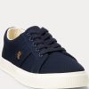 Navy Women’s Ralph Lauren Janson II Canvas Sneakers Navy Women’s Ralph Lauren Janson II Canvas Sneakers