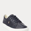 Navy Women’s Ralph Lauren Janson II Nappa Leather Sneakers Navy Women’s Ralph Lauren Janson II Nappa Leather Sneakers
