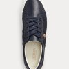 Navy Women’s Ralph Lauren Janson II Nappa Leather Sneakers Navy Women’s Ralph Lauren Janson II Nappa Leather Sneakers