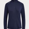 Navy Women’s Ralph Lauren Jersey Quarter-zip Pullover Sweatshirts Navy Women’s Ralph Lauren Jersey Quarter-zip Pullover Sweatshirts