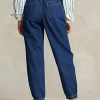 Navy Women’s Ralph Lauren Paperbag Jogger Jeans Navy Women’s Ralph Lauren Paperbag Jogger Jeans
