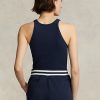Navy Women’s Ralph Lauren Ribbed Cotton Tanks