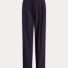 Navy Women’s Ralph Lauren Straight-Leg Wool-Blend Pants Navy Women’s Ralph Lauren Straight-Leg Wool-Blend Pants