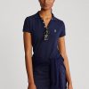 Navy Women’s Ralph Lauren Tailored Fit Performance Polo Shirts
