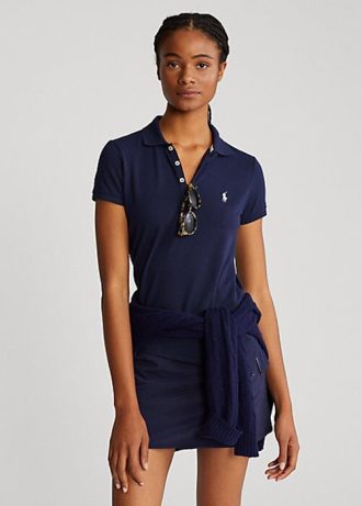 Navy Women’s Ralph Lauren Tailored Fit Performance Polo Shirts Navy Women’s Ralph Lauren Tailored Fit Performance Polo Shirts