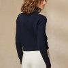 Navy Women’s Ralph Lauren Tuxedo Bear Cotton Sweaters
